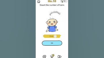 Brain out level no.13 count the number of hairs || 13/100 #shortvideo #tradingshortvideo #viralvideo