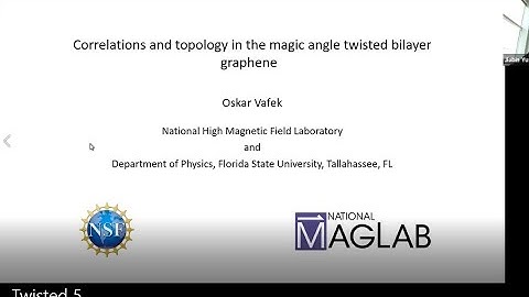 “Twisted: Physics of 2D Twisted Moiré Systems”- Part 5/8 (The Janet Das Sarma Conference Series)