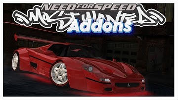 Ferrari F50 Extended Customization • Addons Cars Gameplay • NFS Most Wanted 2005 PC