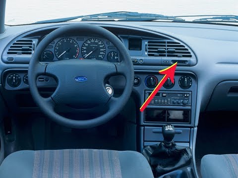 Ford Mondeo – How to fix / replace the clock DIY