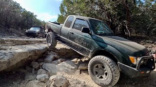 Toyotas off-roading at Hidden Falls Adventure Park