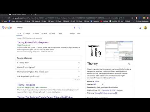 [PythonTutorial0] การติดตั้ง Thonny Python DE for MacOS