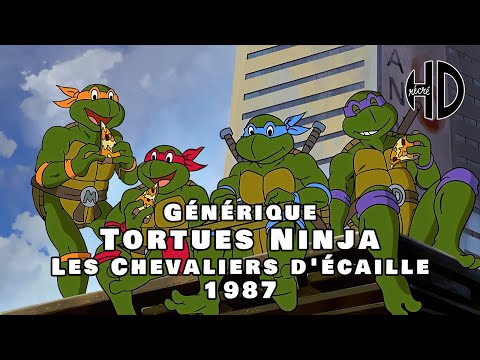 Générique des Tortues Ninja - Les Chevaliers d'écaille (Teenage Mutant Ninja Turtles) - 1987 - HD