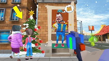 Dark Riddle 4 Mod MENU ( All Skin ) Story Mode Update New Chapter 5 Christmas : Part 160