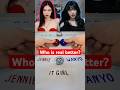 JENNIE vs WONYOUNG: Who is the Real IT GIRL? #kpop #viral #shorts #kpop #viral #shorts
