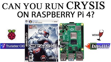 CAN YOU RUN CRYSIS on Raspberry Pi 4?? Game Test - Part 2