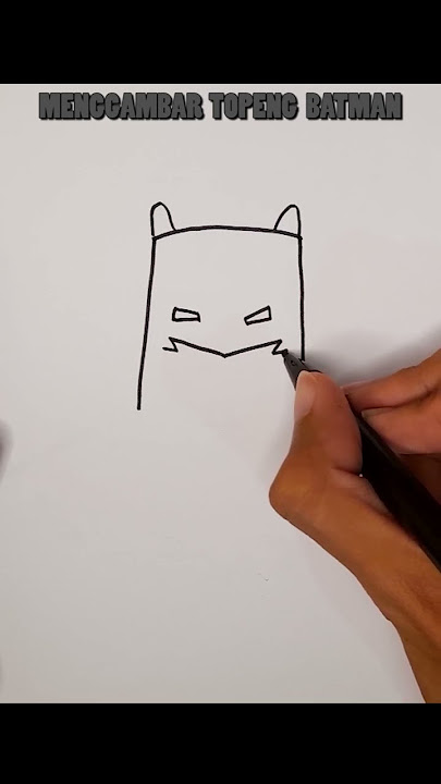 Topeng Superhero Batman