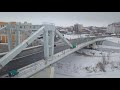 Фрунзенский мост в Самаре спустя месяц после открытия