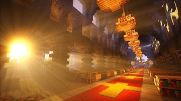 MINECRAFT WITH Stratum 2048x Shaders | POM/PBR Continuum!!!  | 4K VIDEO