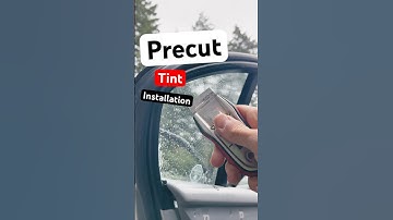 Precut TINT DIY Install #automobile #detailing  #windowtinting #tinting #sclasswindowtint #ceramic