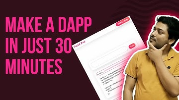 Building a Dapp in 30 mins Challenge | Solidity Smart Contract, Blockchain