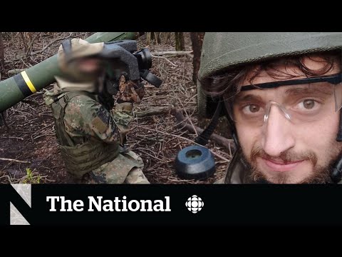 Kanadiske kamper i Ukraina beskriver "helvetet" han var vitne til
