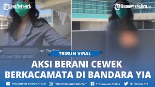 Sosok Wanita Cantik Pemeran Video Viral 73 Detik, Pamer Bagian Sensitif di Bandara YIA Yogyakarta