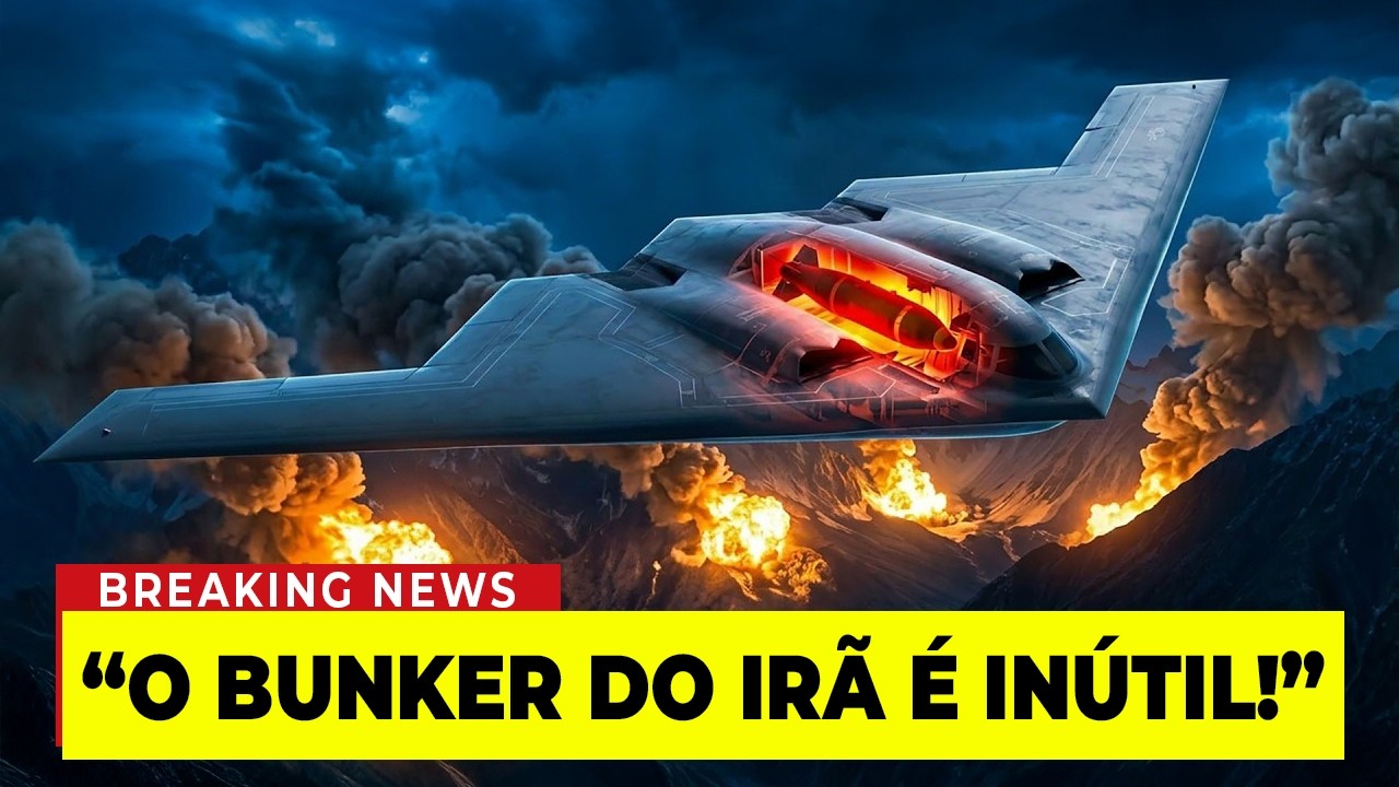 Irã RIU da MAIOR BOMBA DOS EUA, Até que Bombardeiros B-2 SPIRIT Fizeram ISSO...