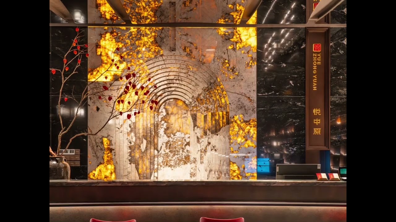 Unique Charm of Transparent Luxury Stone # Marble # Transparent # Stone Customization # Yunfu 