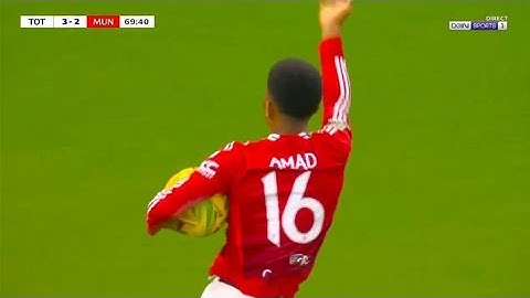 Amad Diallo vs spurs |World class performance 🔥🔥