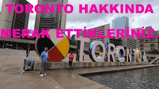 Toronto Hakkında Merak Edilenler...| ABD&#39;ye Gidiş!!! KUZEY AMERİKA-VLOG-4