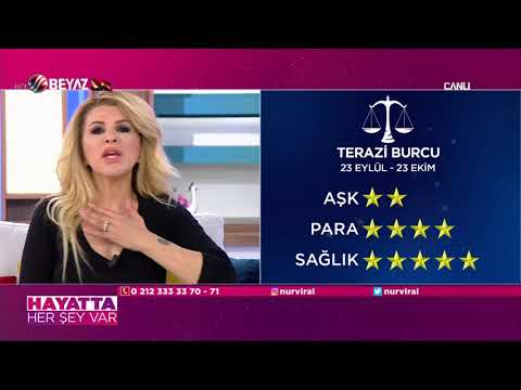 Nuray Sayarı ile haftalık burç yorumları - TERAZİ BURCU 23 Nisan - 29 Nisan 2018