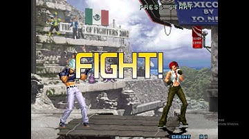 Benimaru VS Vanessa | The King of Fighters 2002 Super | EP-1022 | #BlusterGameX