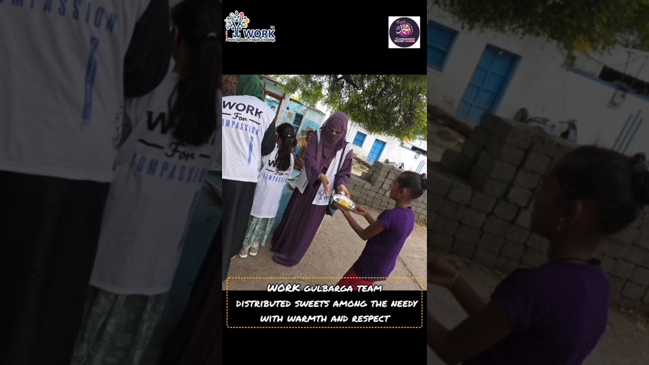 "Every act no matter how small counts."