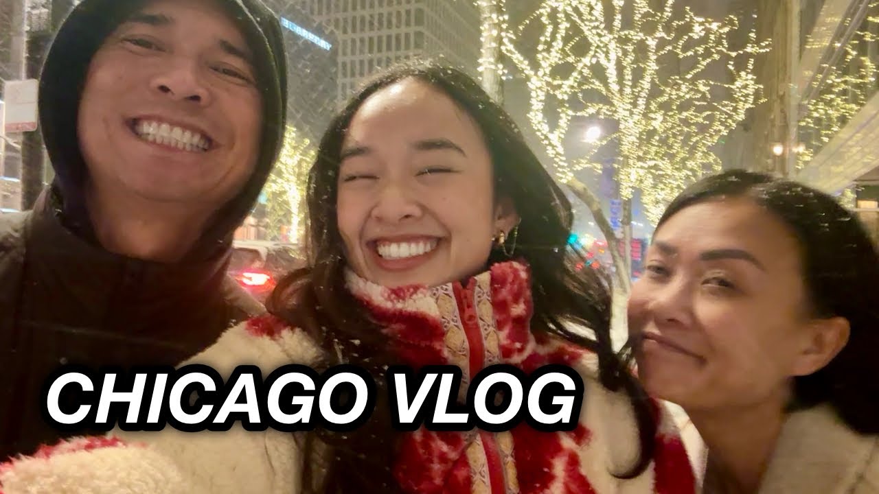 CHICAGO VLOG: snow storms, hot dogs, & expressos | The Laeno Family