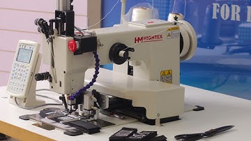 How to transfer sewing pattern to 71008 bar tacking machine