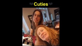 Megadeth Members Being Cuties
