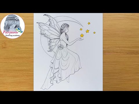 Featured image of post Drawing Fairy Sitting On Flower - Popular fairies drawing paintings of good quality and at affordable prices you can buy on aliexpress.