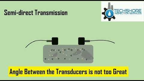 Ultrasonic pulse velocity test