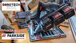 40V cordless circular saw PARKSIDE PERFORMANCE PPHKSA 40-LI A1 №247 screenshot 3