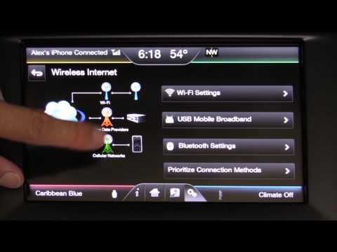 2014 Ford Fusion Energi MyFord Touch Infotainment Review