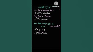 The last two digits of a number | application of Fermat-Euler