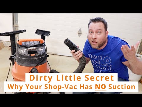 Dirty Little Secret Why Your Shop Vac Has NO Suction!