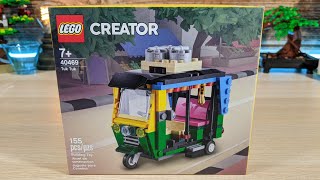 LEGO Creator Tuk Tuk 40469 🎧 Pure Build