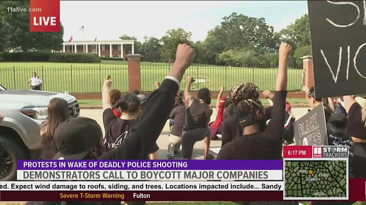 Protesters call for boycott of major companies