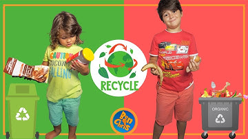 Ben and Chris learn recycling and how to help the environment