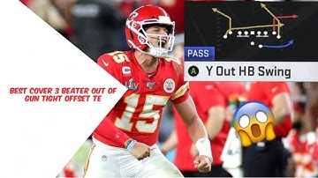 BEST Cover 3 ONE PLAY TD in Gun Tight Offset TE !! #MaddenTips #Madden20