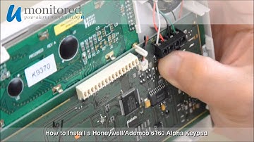 Honeywell | Keypad Installation