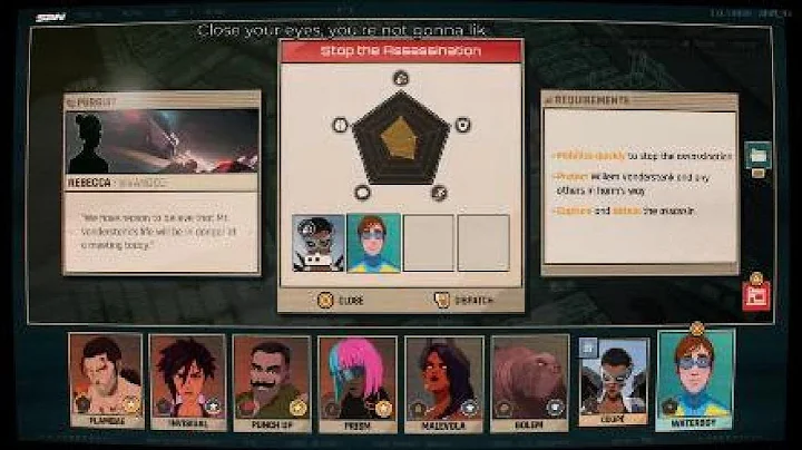 Dispatch All Z-Team reactions to Waterboy wetting them