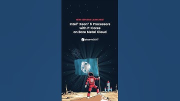 Intel Xeon 6 P-Cores on High Performance Bare Metal Cloud #youtubeshorts #intelxeon #baremetalcloud