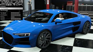 GTA 5 - DLC Vehicle Customization - Obey 10F (Audi R8)