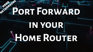 How to do Port Forwarding in your Home Broadband Router | Web Hosting | Port Mapping | NAT Rule screenshot 4