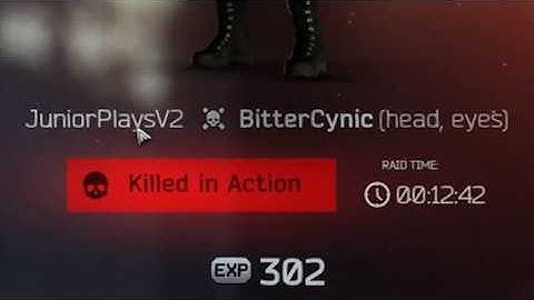 Losing gear to cheater in EFT