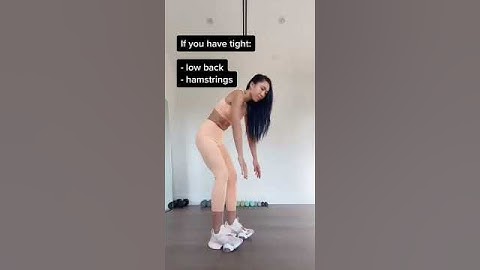 The BEST stretch for a tight lower back & hamstrings 🙌