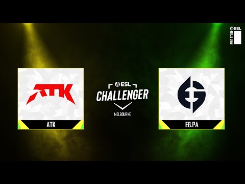 ATK vs. EG.PA - Map 2 [Overpass] - ESL Challenger Melbourne 2022 NA Closed Qualifier