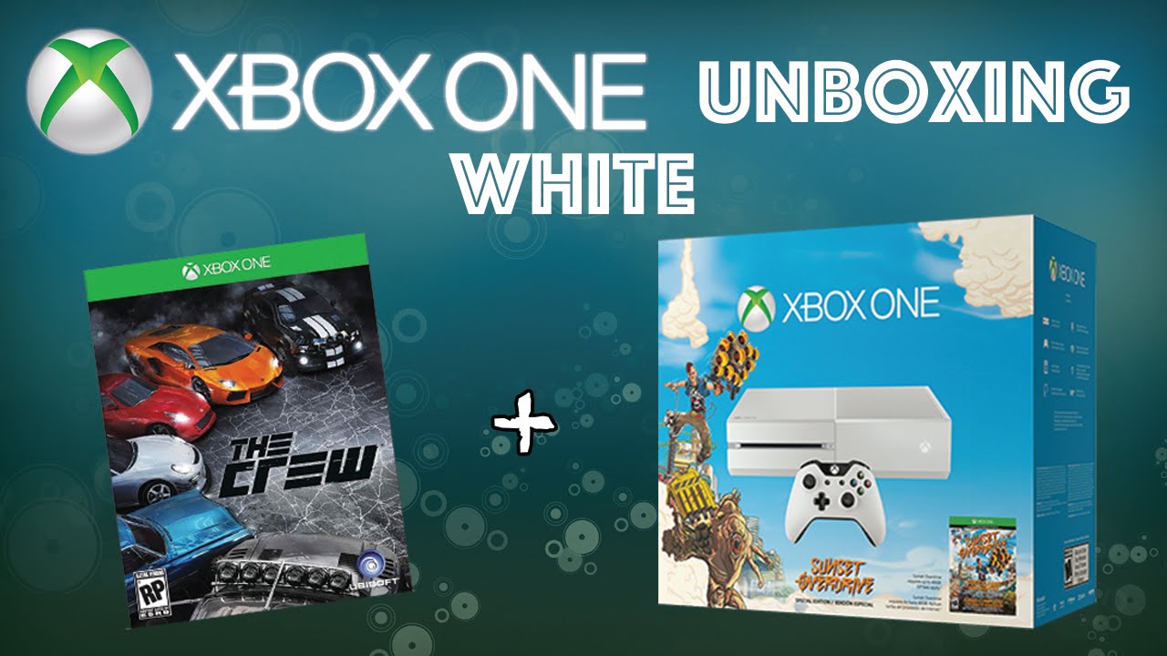 Xbox One: Sunset Overdrive Bundle Unboxing + The Crew