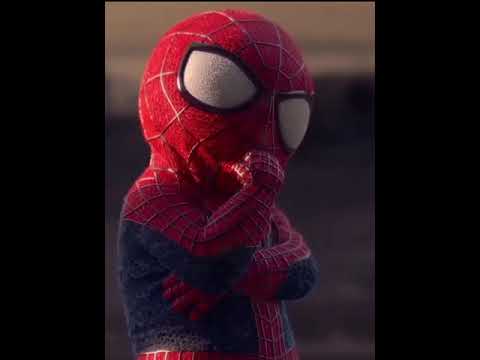 The amazing Spider-Man lock the mirror baby spider-Man