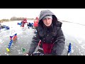 Тренировка команды Волжанка НЕРО ловля на мормышку Рыжовский пруд декабрь 2019