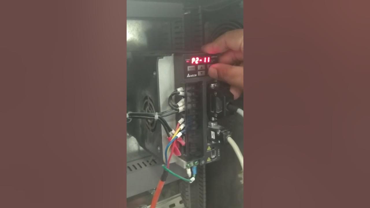 How To set factory reset of Delta Servo drive ASDA with parameters