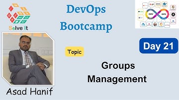 Day 21 | Part A | Groups Management in Linux | DevOps Bootcamp | Asad Hanif | Urdu